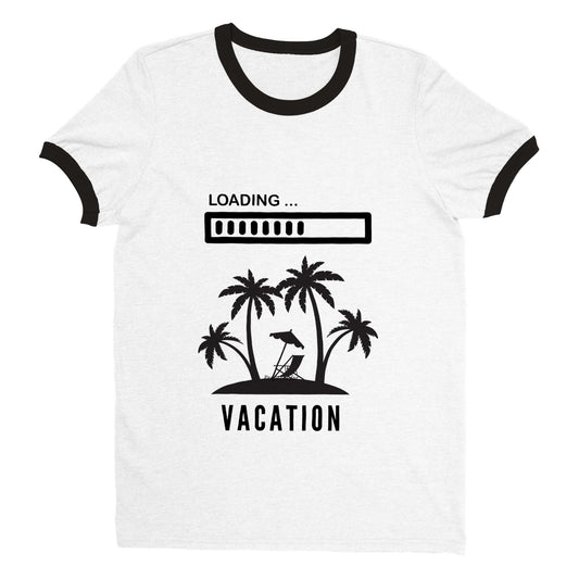 Vacation Unisex Ringer T-shirt